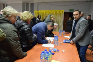 Na prośbę Radnego Andrzeja Staroszczuka mieszkańcy podpisali pismo do Wojewódzkiego Konserwatora Zabytków