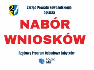 Nabór Wniosków - herb Powiatu Nowosolskiego i programu Polski Ład
