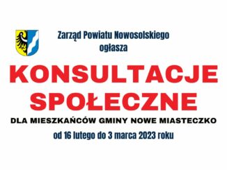 Konsultacje społeczne w gminie Nowe Miasteczko