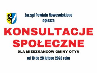 Konsultacje społeczne w gminie Otyń od 10 do 20 lutego 2023