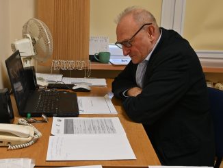 Wiesław Piec, główny specjalista ds. kontroli i koordynator kontroli zarządczej a także koordynator CAF w Starostwie Powiatowym w Nowej Soli