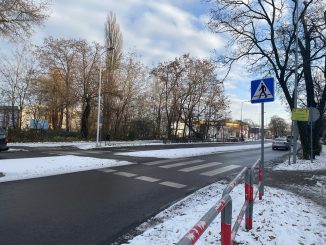 Przejście dla pieszych przy ul. Piłsudskiego - rondo Dozamet