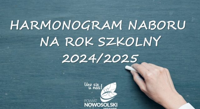 Nabór na rok szkolny 2024/2025